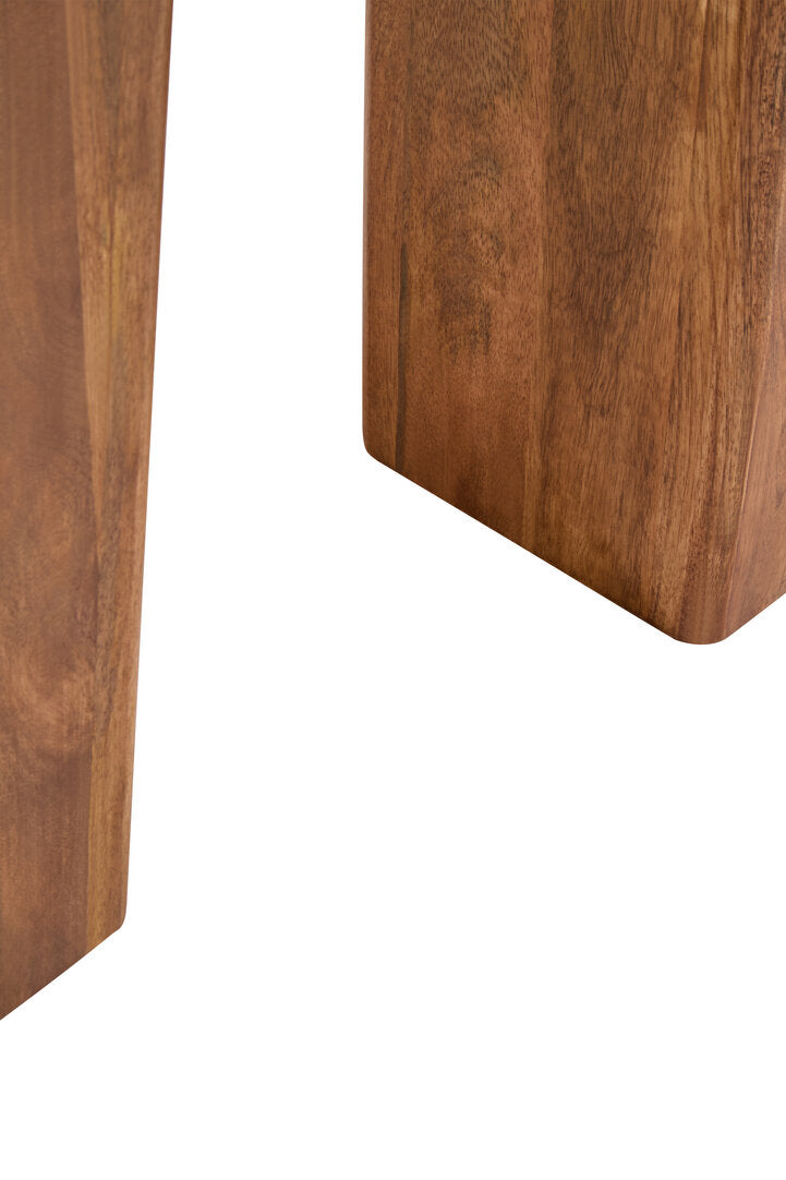 Baylor Mango Wood Side Table - Natural