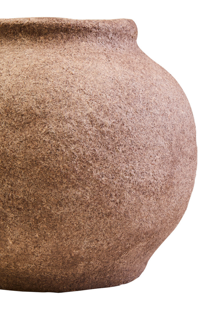 Arden Round Vase - Cocoa