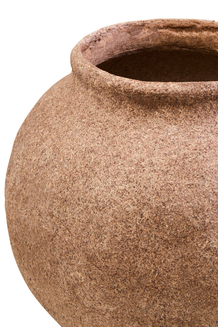 Arden Round Vase - Cocoa