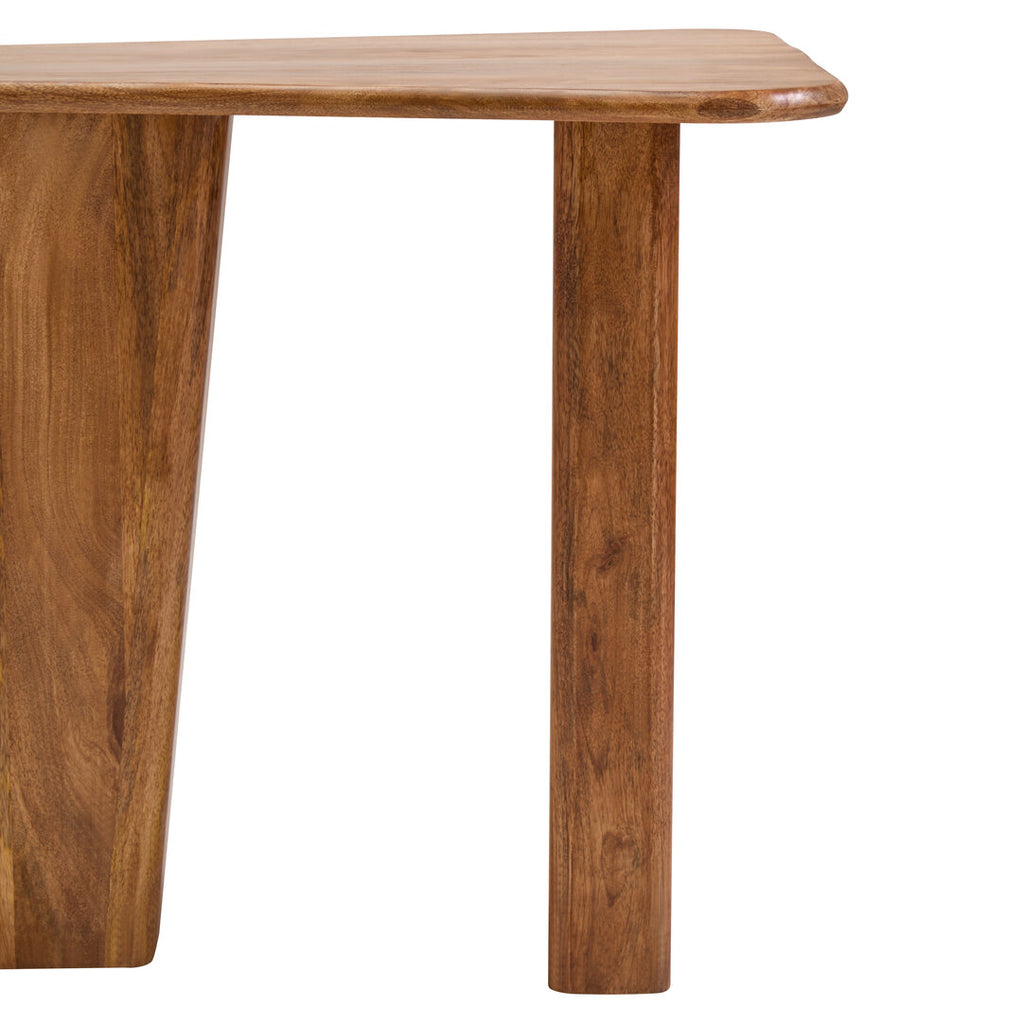 Baylor Mango Wood Side Table - Natural