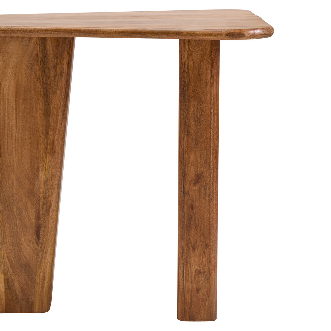 Baylor Mango Wood Side Table - Natural