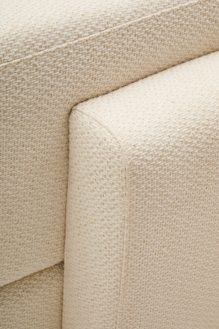 Lucia 3 Seater Sofa - Cream Linen