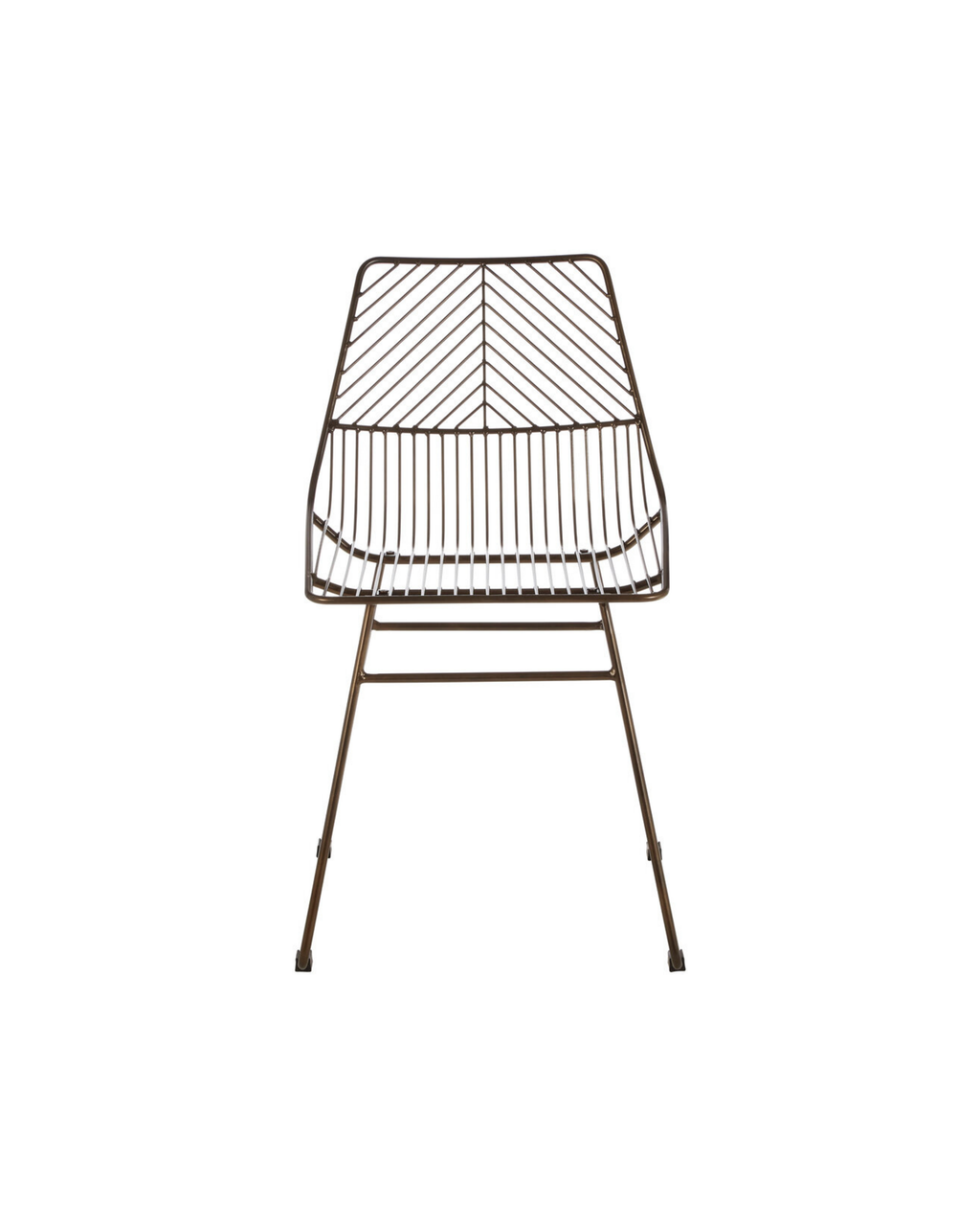 Monty Bronze Metal Wire Chair