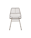 Monty Bronze Metal Wire Chair