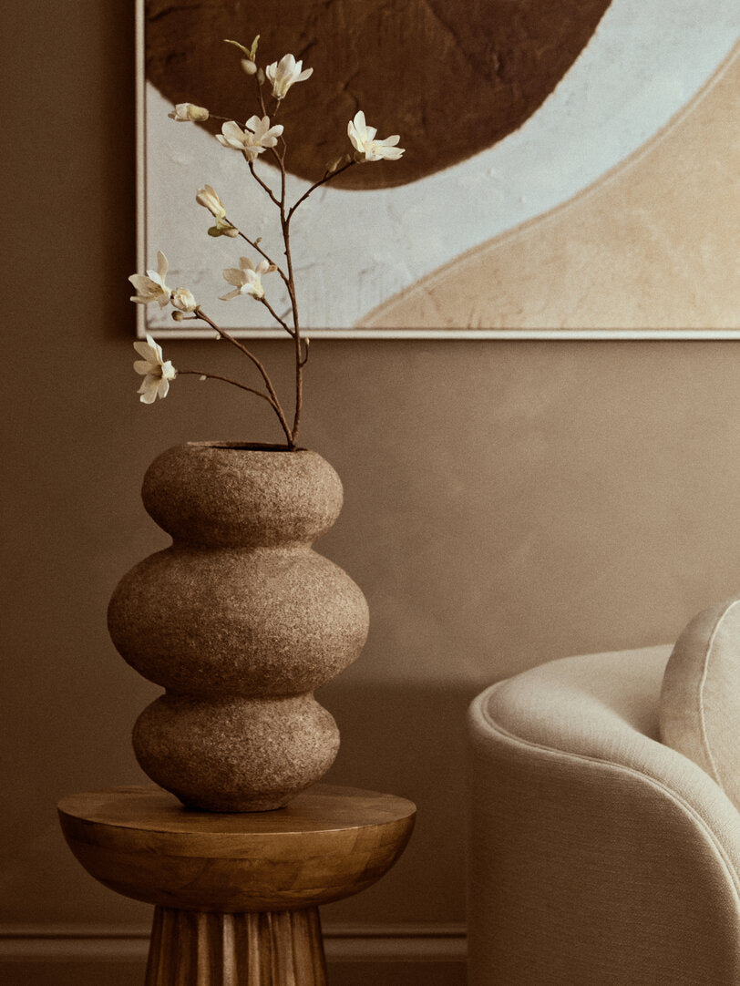 Arden Bubble Vase - Cocoa