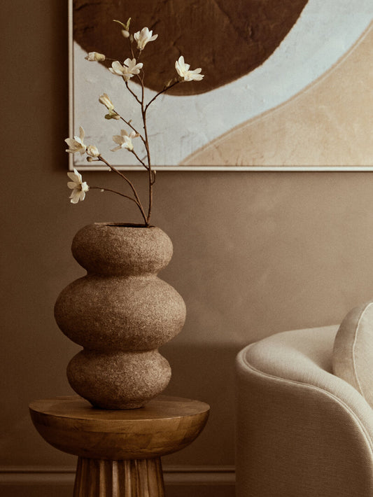 Arden Bubble Vase - Cocoa