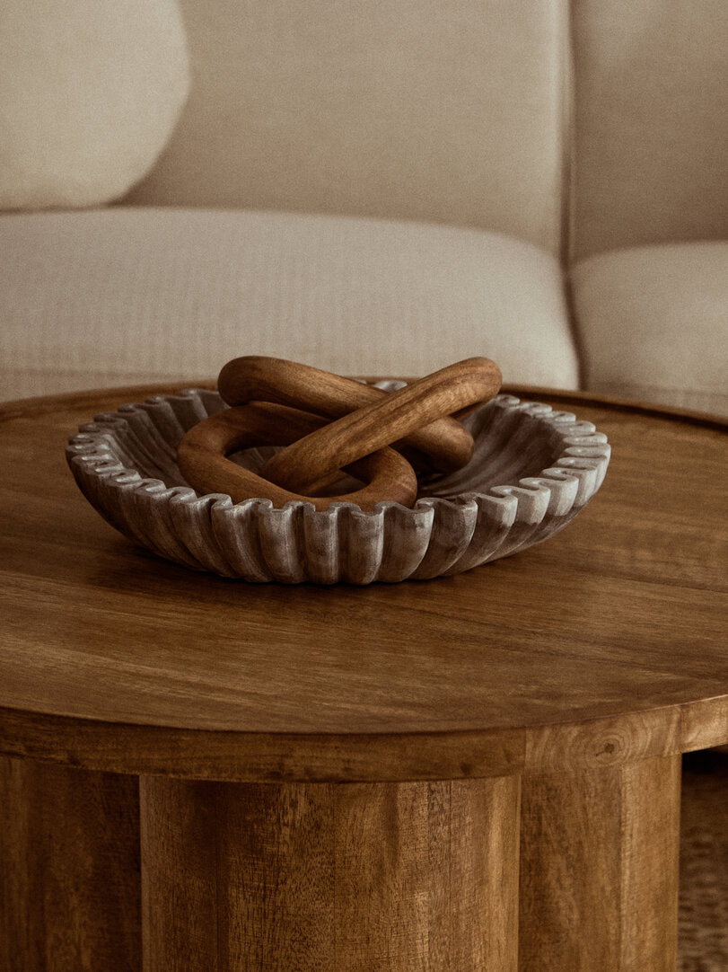 Baylor Mango Wood Coffee Table - Natural