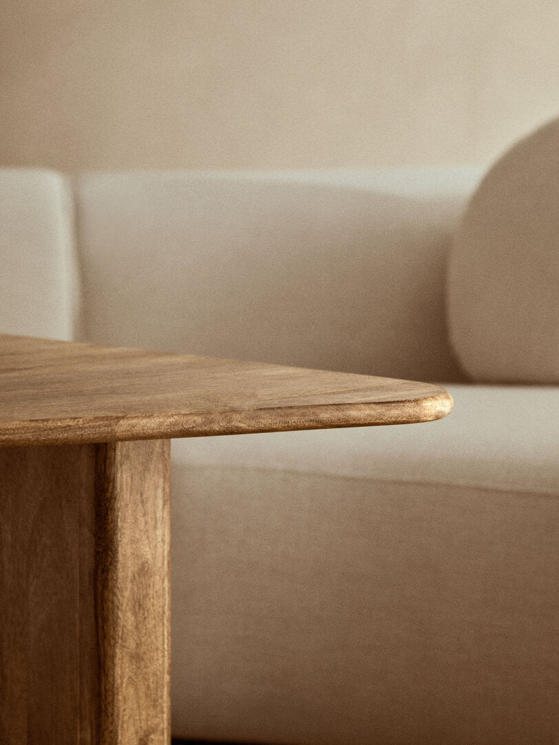 Baylor Mango Wood Side Table - Natural