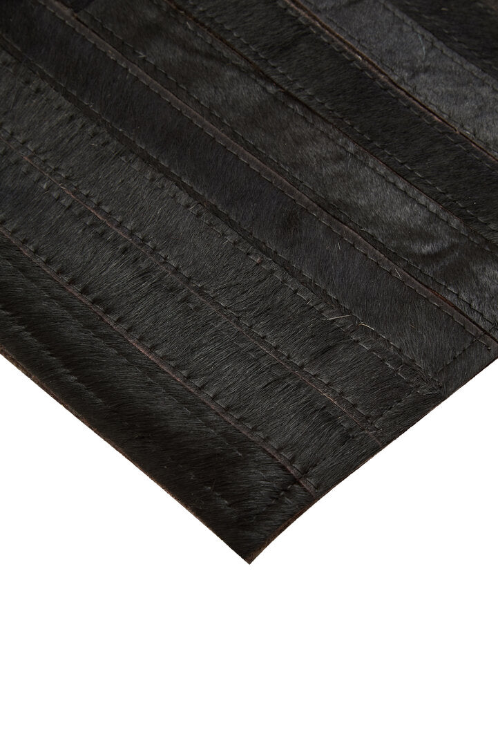Alder Natural Hide Abstract Rug - Small