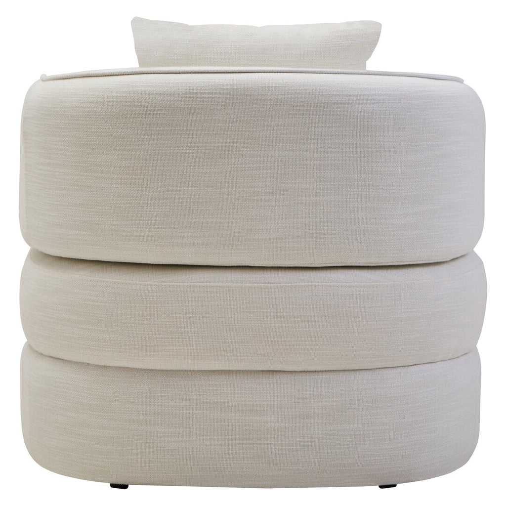 Bella Curved Chair - Cream