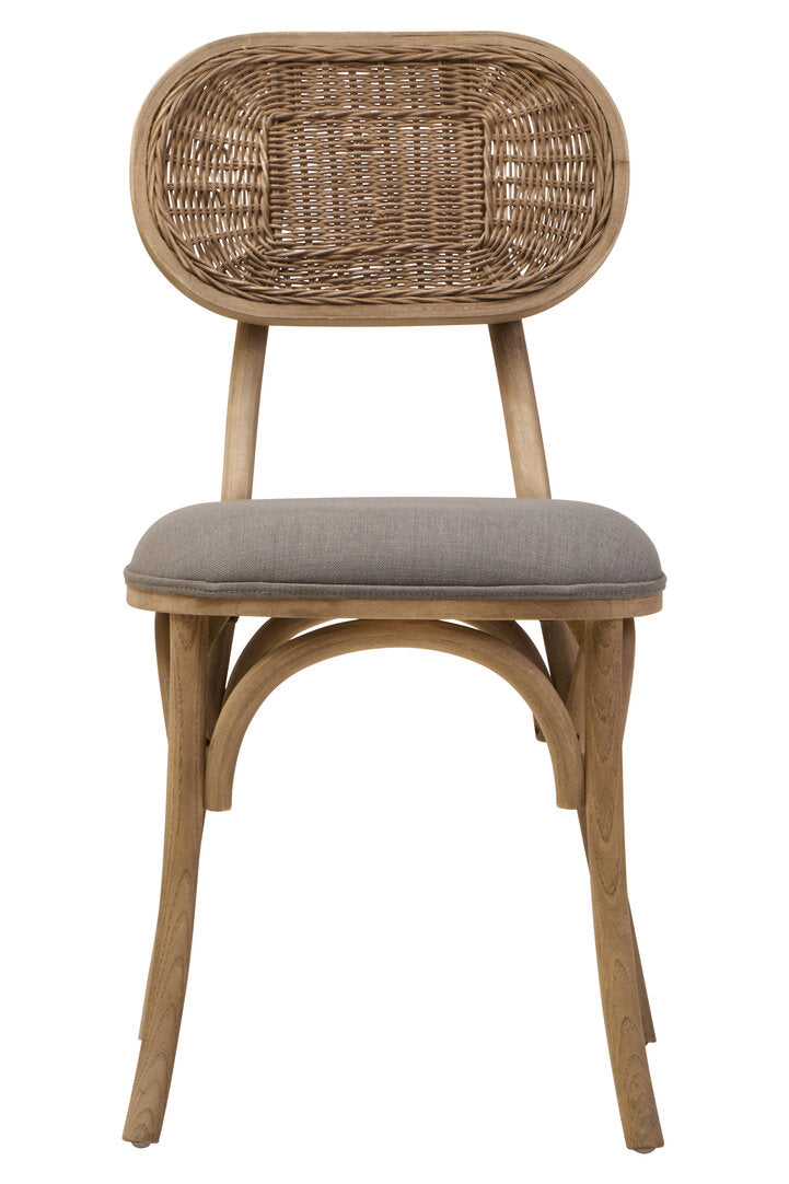 Parker Elm Wood Dining Chair - Grey Wash