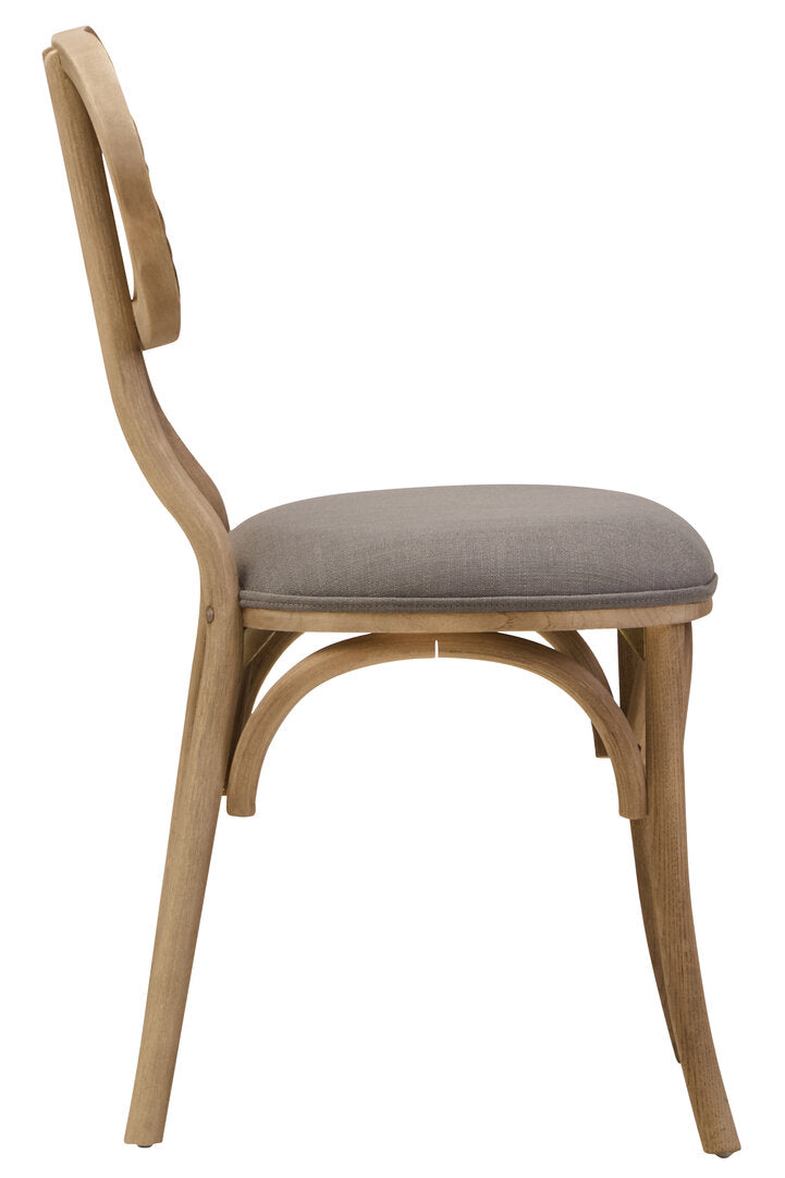 Parker Elm Wood Dining Chair - Grey Wash