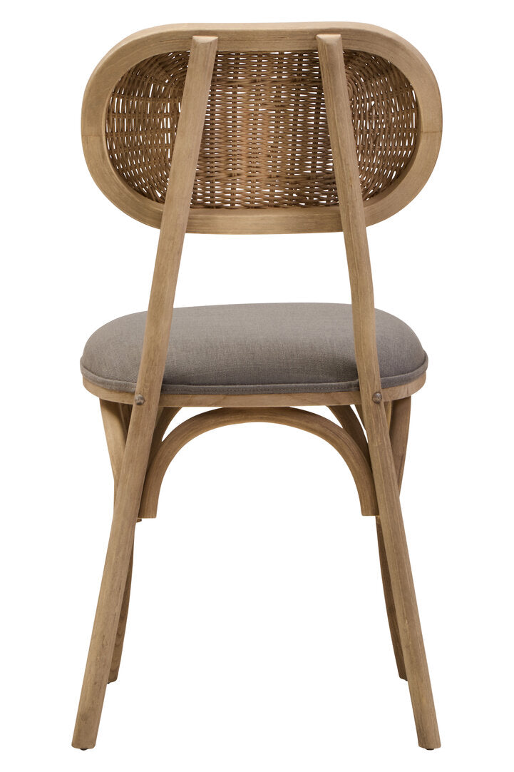 Parker Elm Wood Dining Chair - Grey Wash