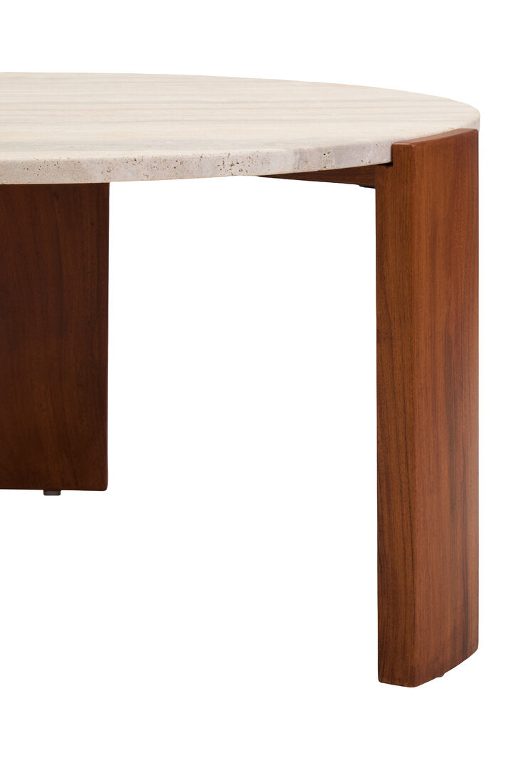Palisades Coffee Table - Large - Travertine