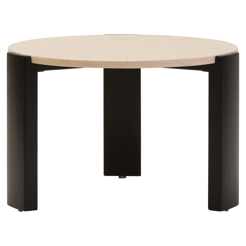 Palisades Coffee Table - Small - Cream Marble