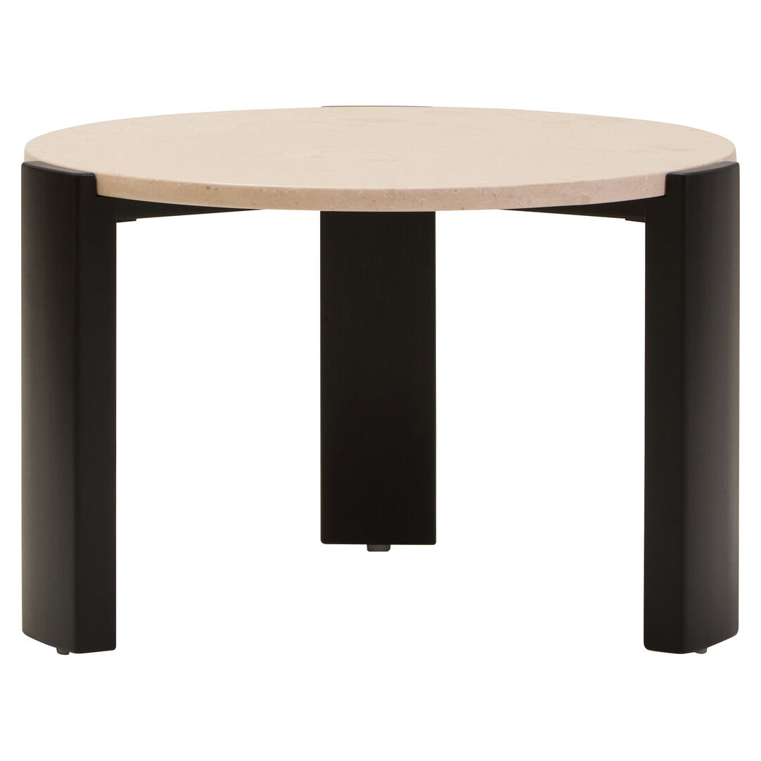 Palisades Coffee Table - Small - Cream Marble
