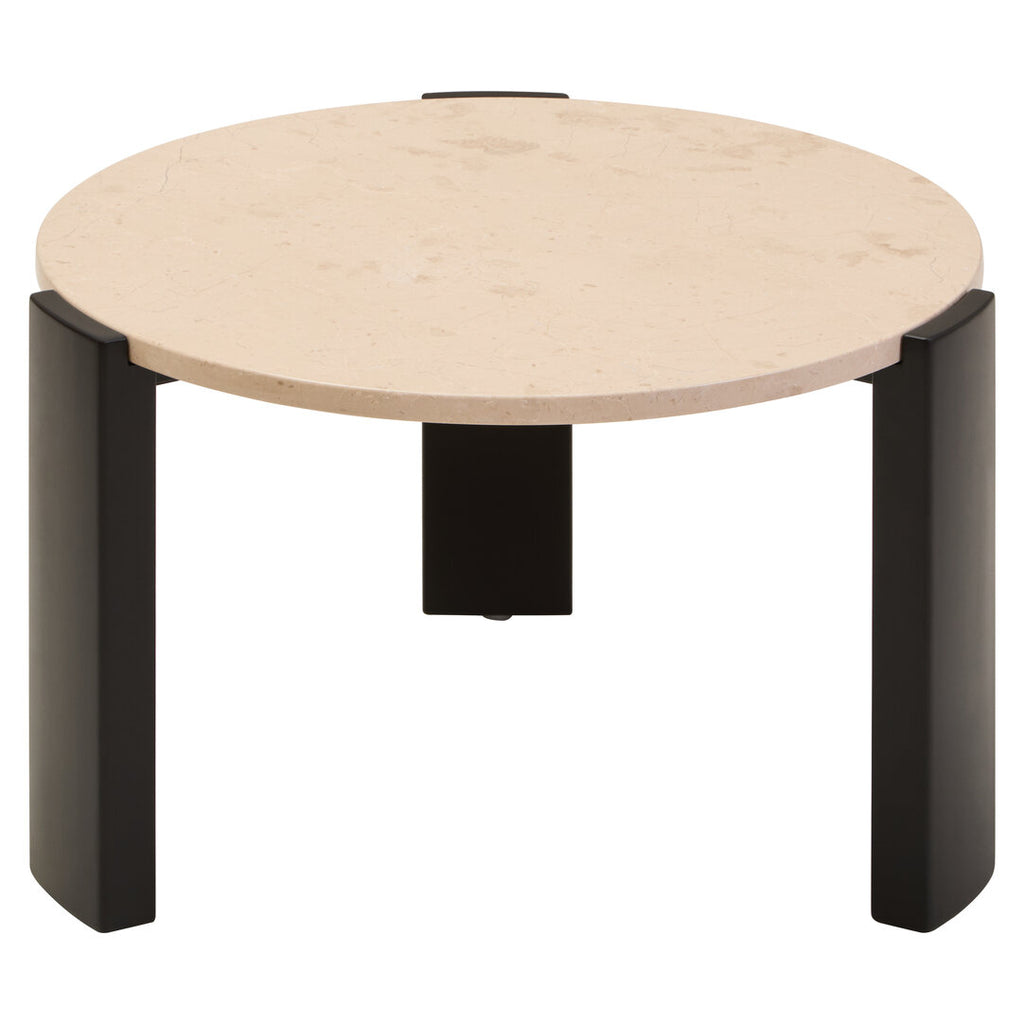 Palisades Coffee Table - Small - Cream Marble