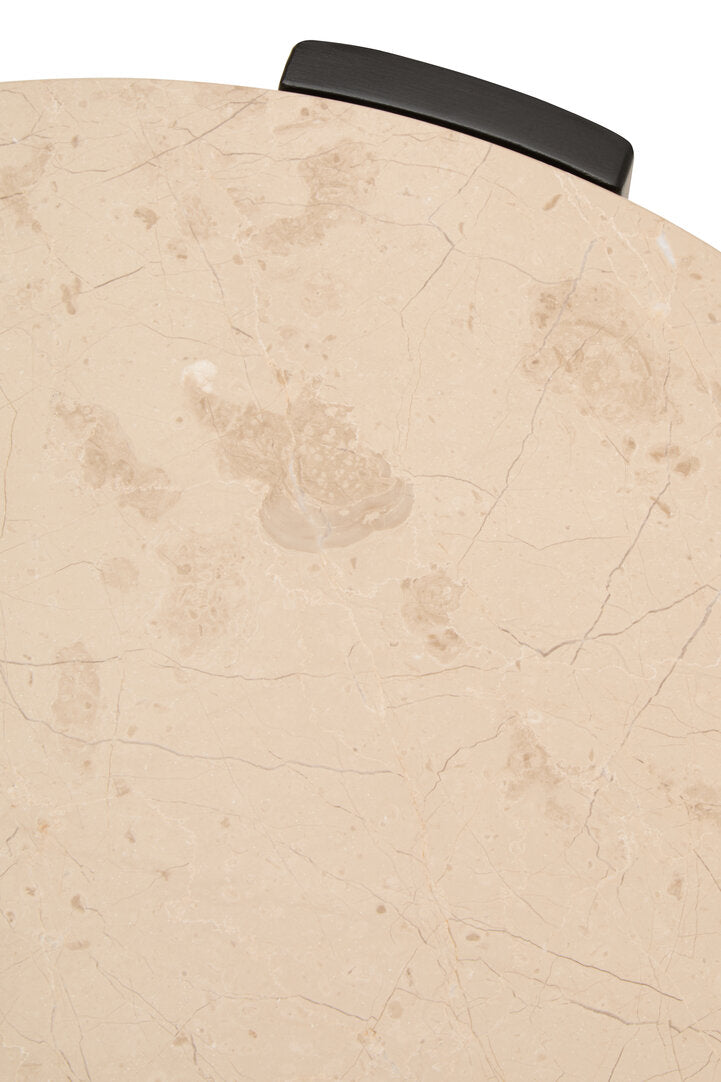 Palisades Coffee Table - Small - Cream Marble