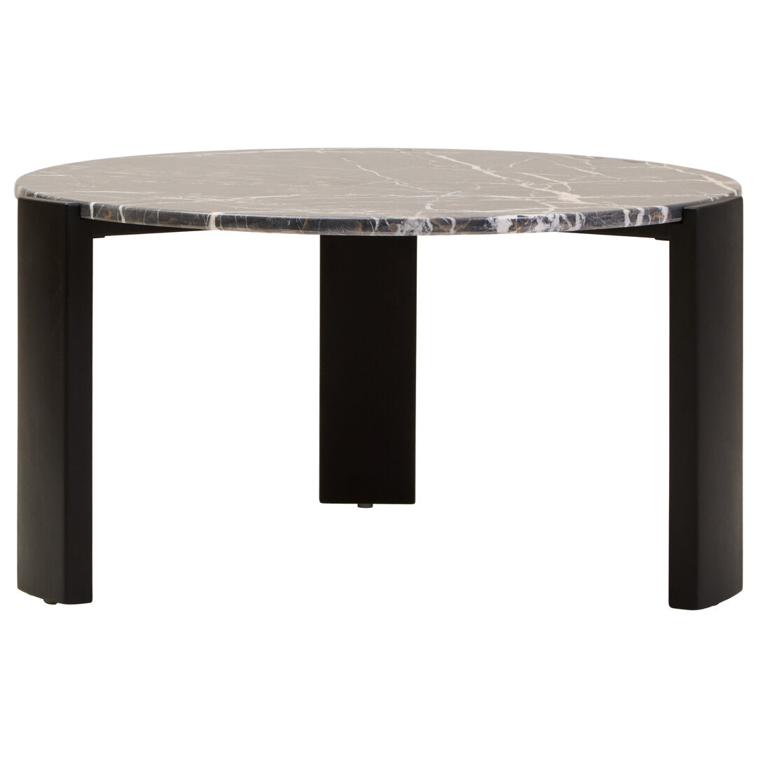 Palisades Coffee Table - Large - Black Marble