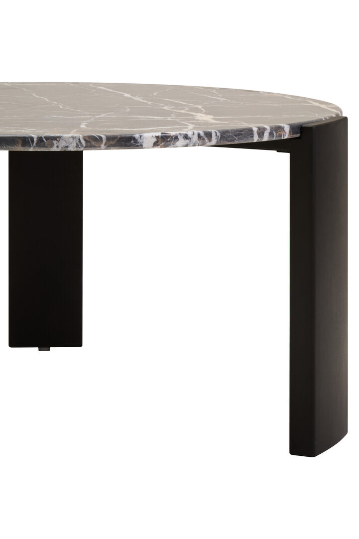 Palisades Coffee Table - Large - Black Marble