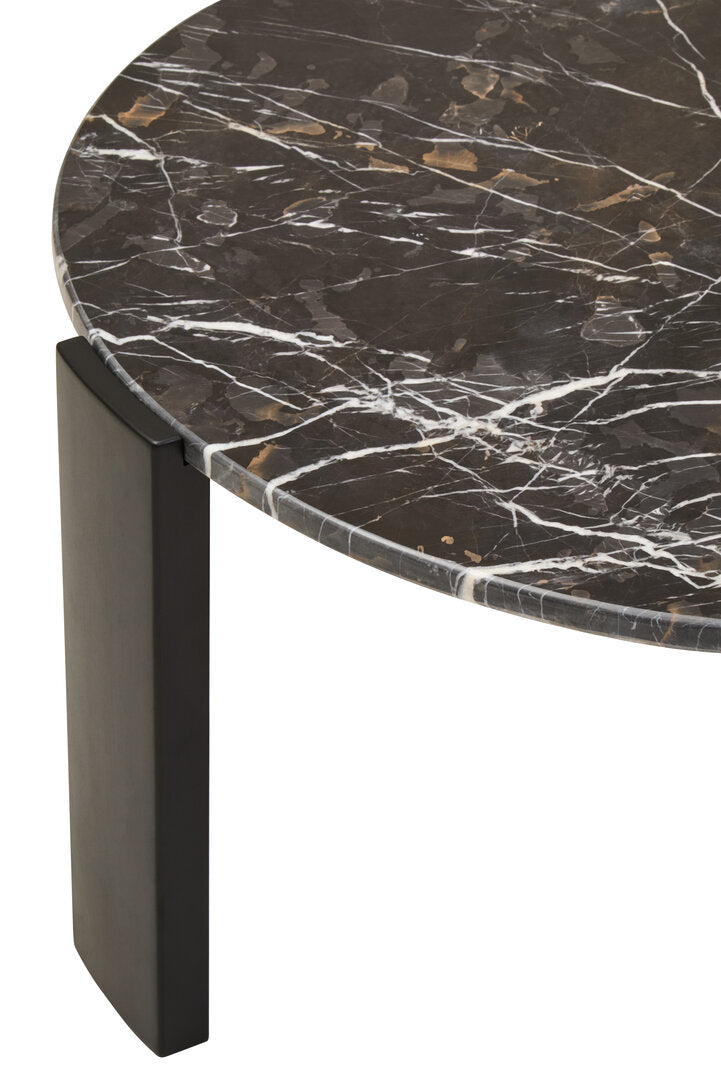 Palisades Coffee Table - Large - Black Marble