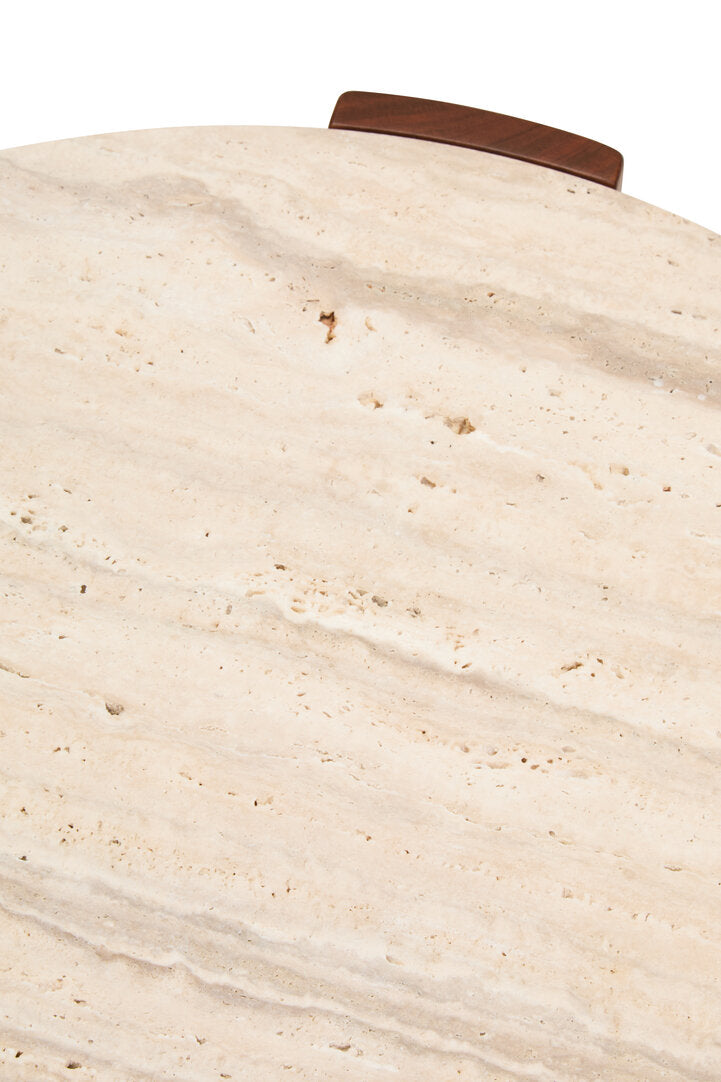 Palisades Coffee Table - Small - Travertine