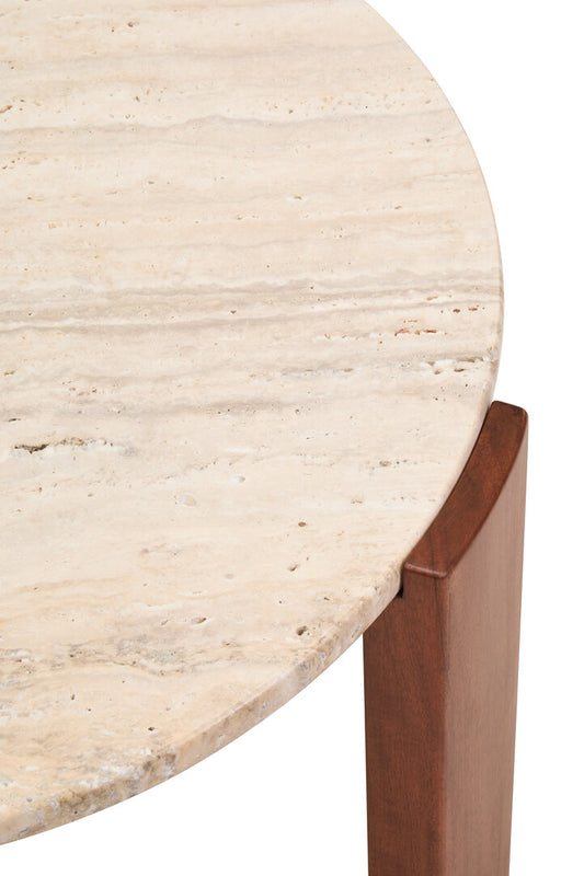 Palisades Coffee Table - Small - Travertine