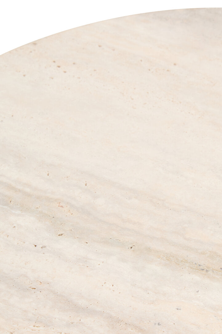 Palisades Side Table - Travertine