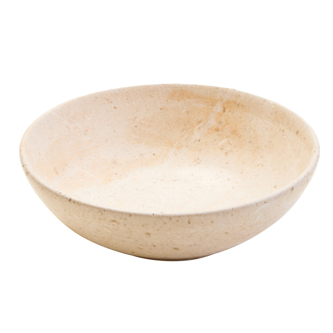 Ceni Cream Marble Bowl