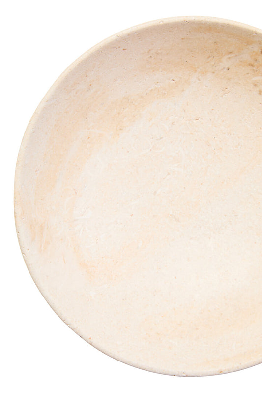 Ceni Cream Marble Bowl