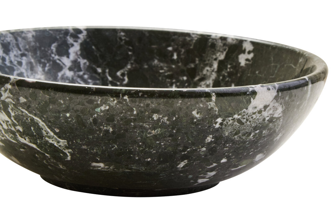 Ceni Black & White Marble Bowl