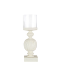 Bay Mango Wood Carved Candle Holder