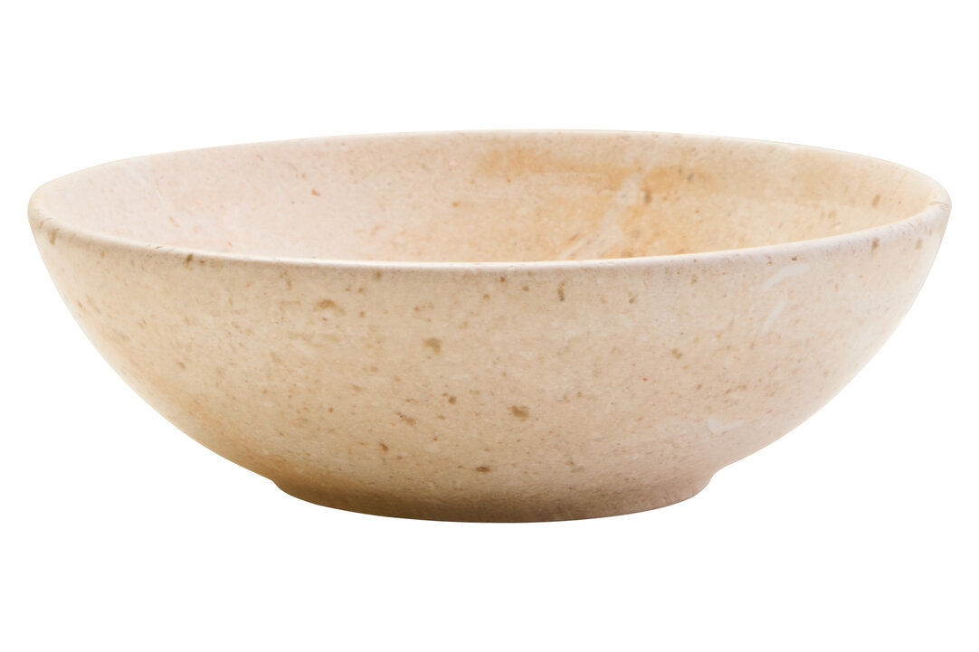 Ceni Cream Marble Bowl