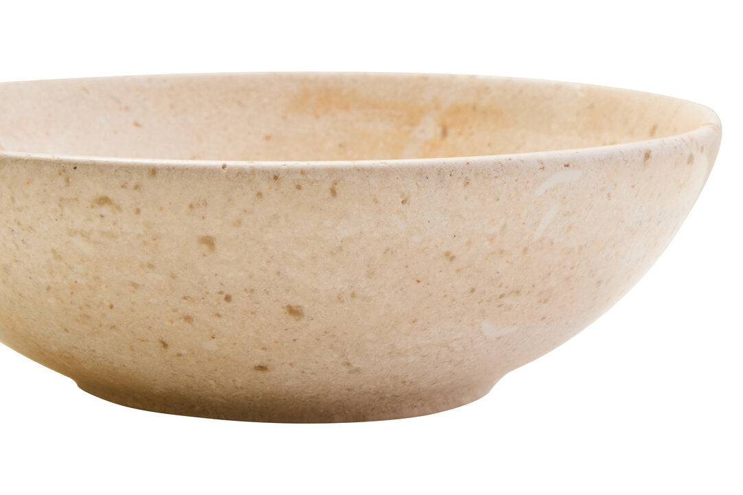 Ceni Cream Marble Bowl