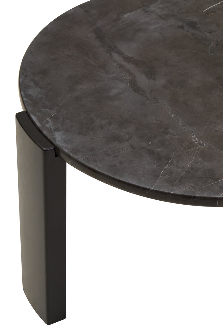 Palisades Coffee Table - Small - Black Marble