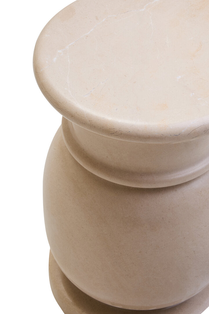 Mirava Side Table - Pavilion Cream