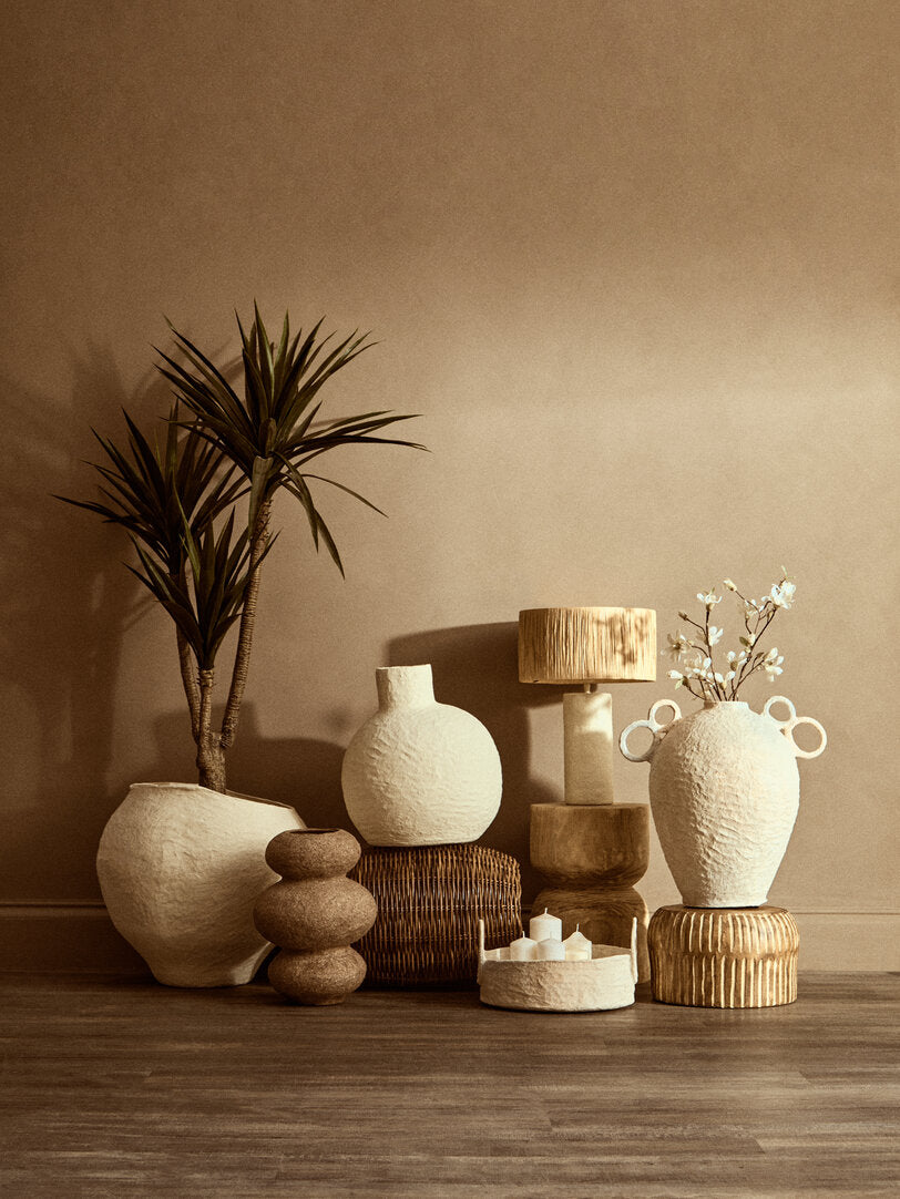 Tahlia Table Lamp with Natural Raffia Shade