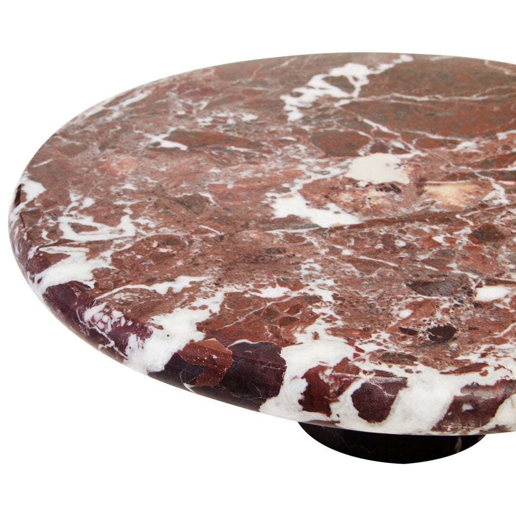 Ceni Red Marble Cake Stand