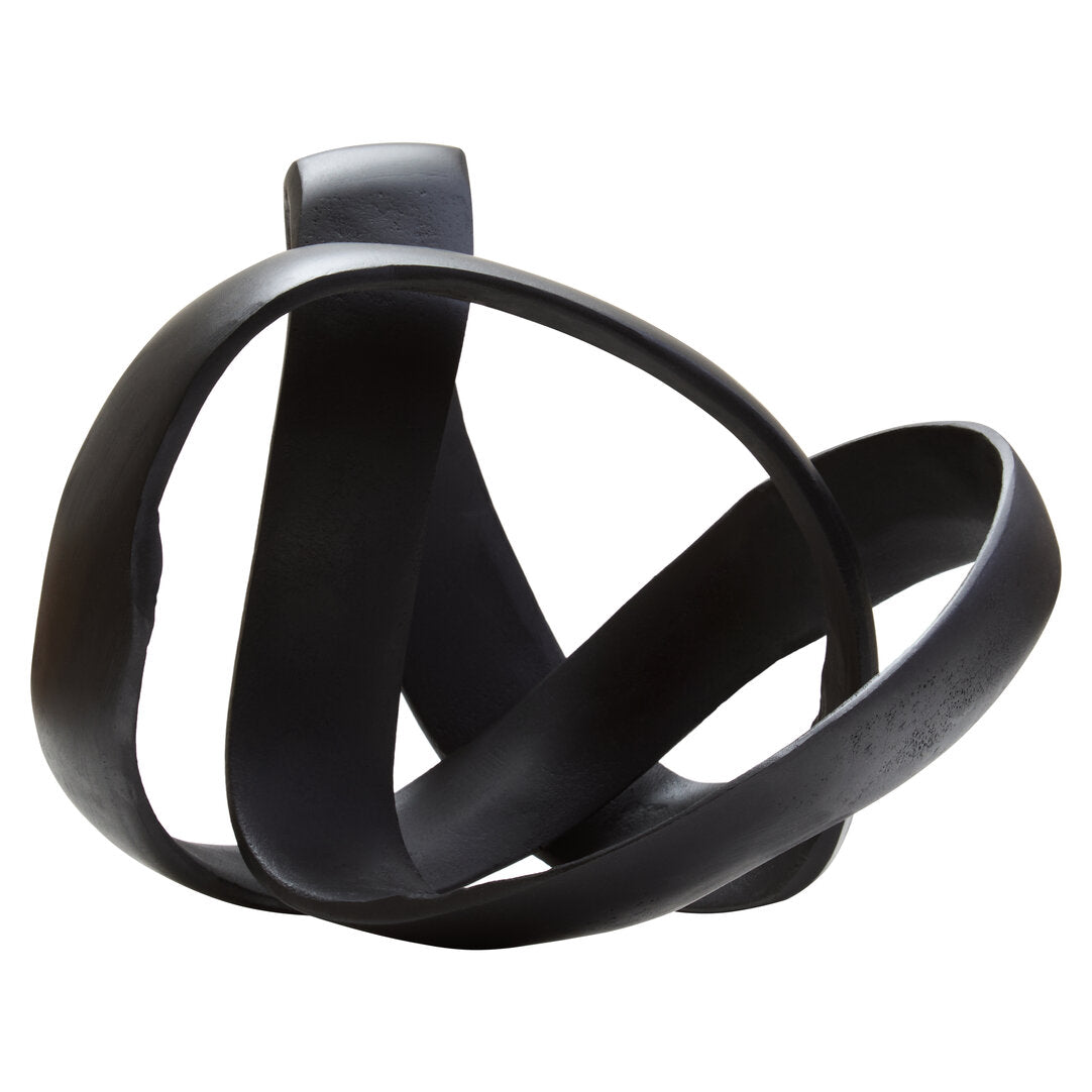 Dolce Knot Sculpture - Black