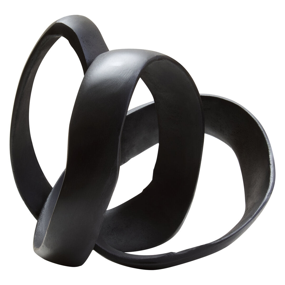 Dolce Knot Sculpture - Black