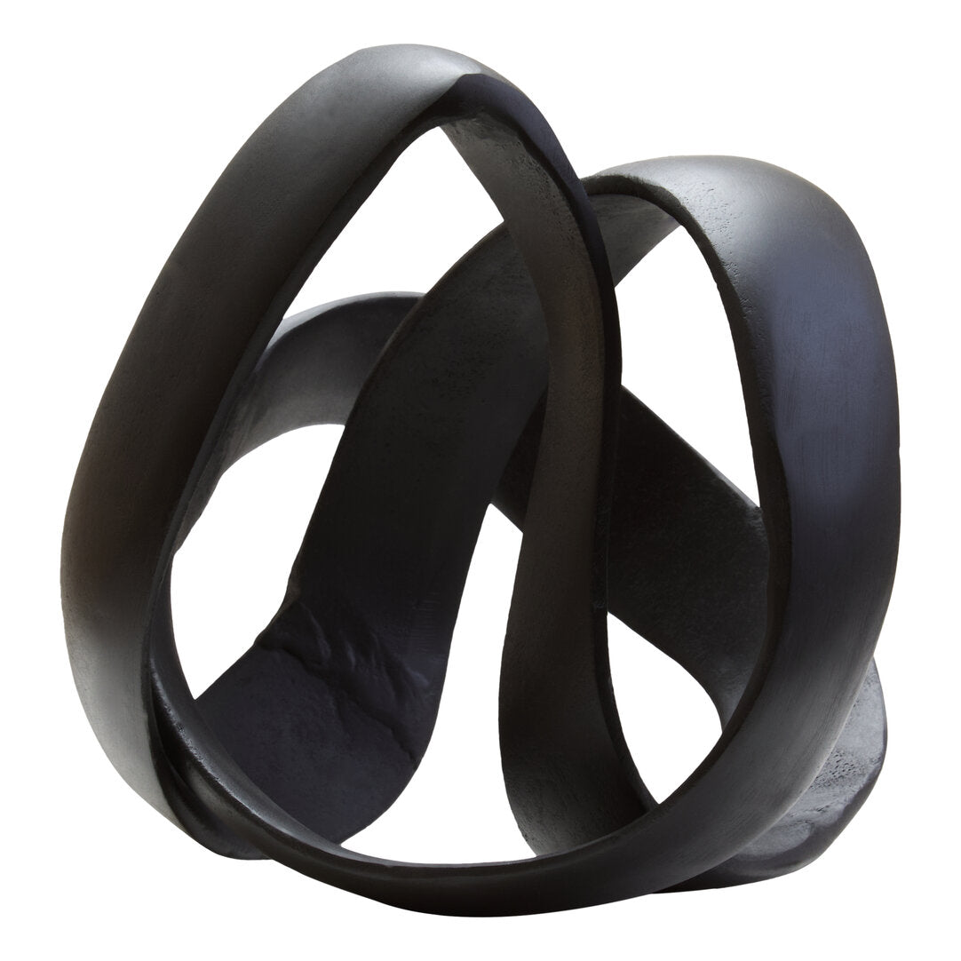 Dolce Knot Sculpture - Black