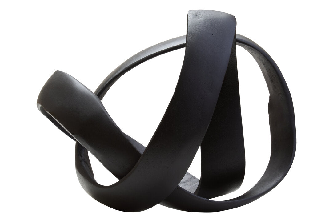 Dolce Knot Sculpture - Black
