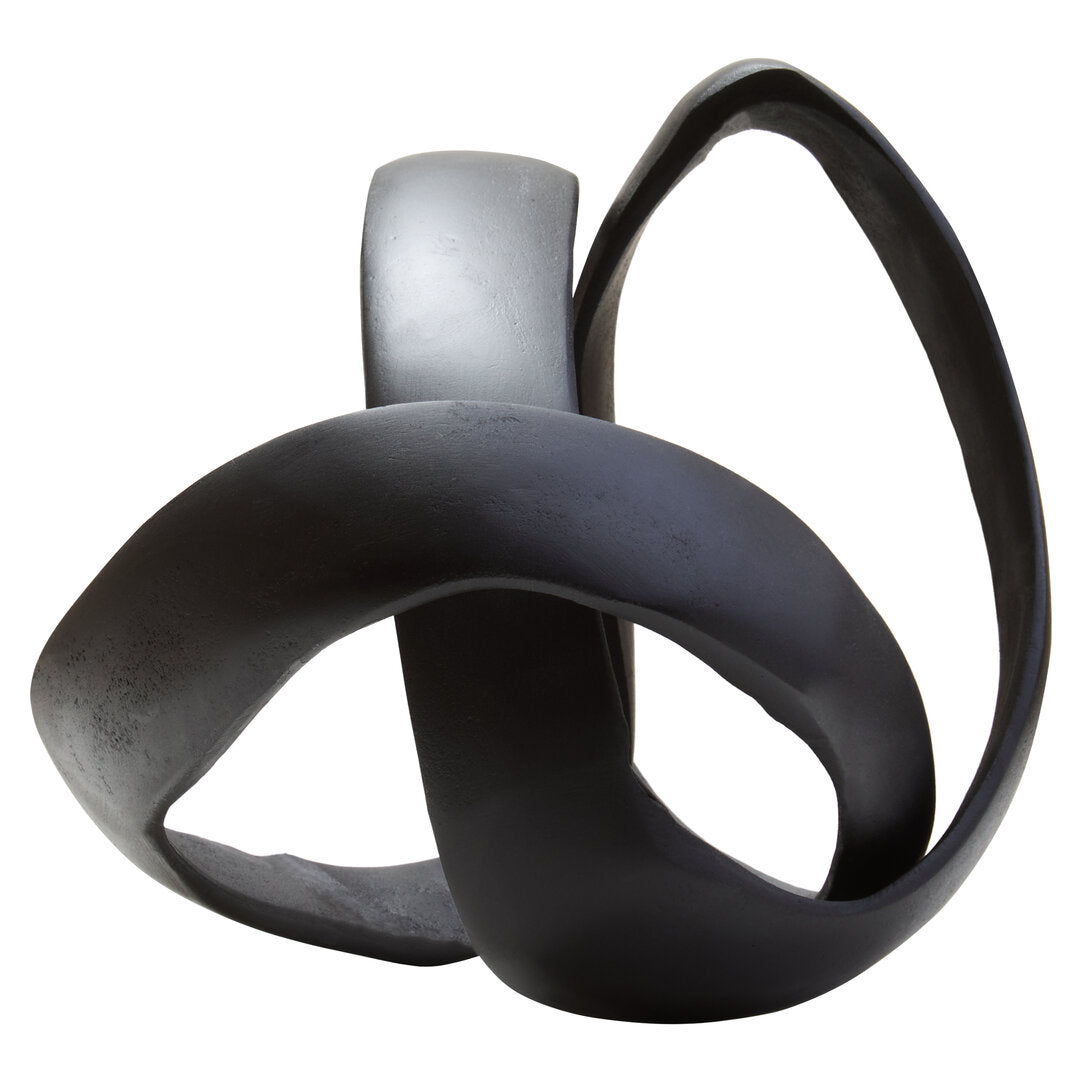 Dolce Knot Sculpture - Black