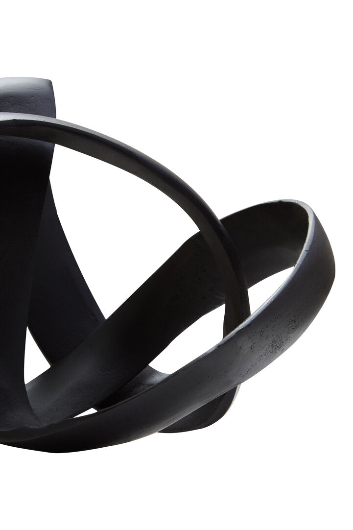 Dolce Knot Sculpture - Black