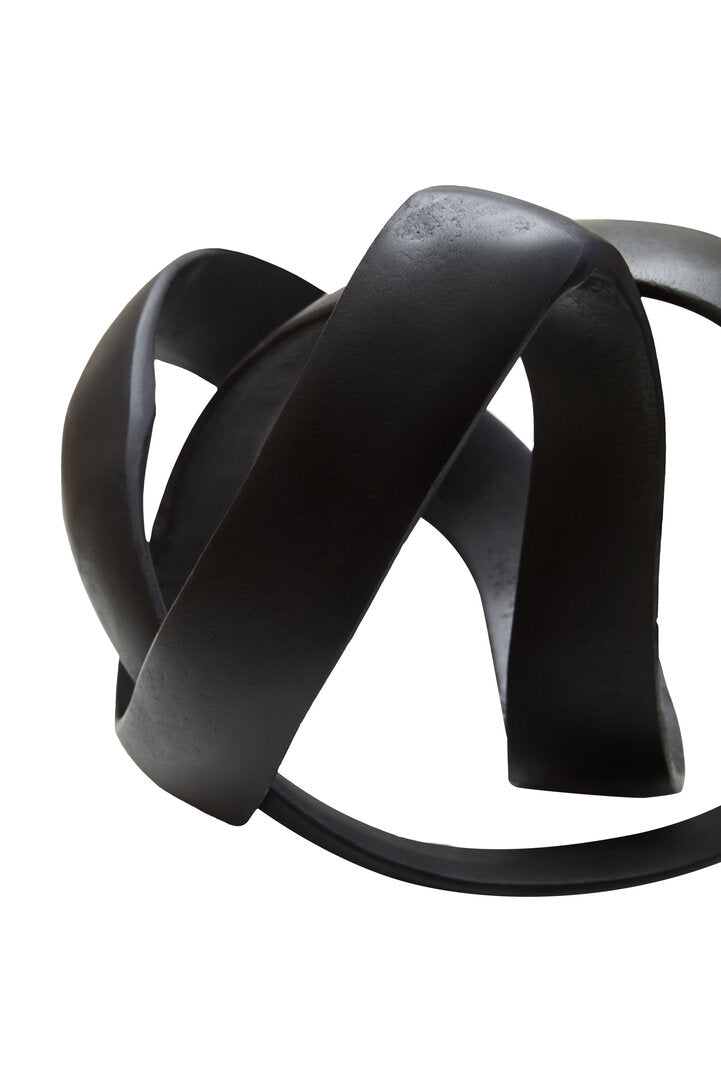 Dolce Knot Sculpture - Black
