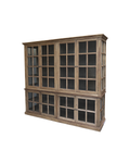 Malibu Display Cabinet - 8 Door - Natural