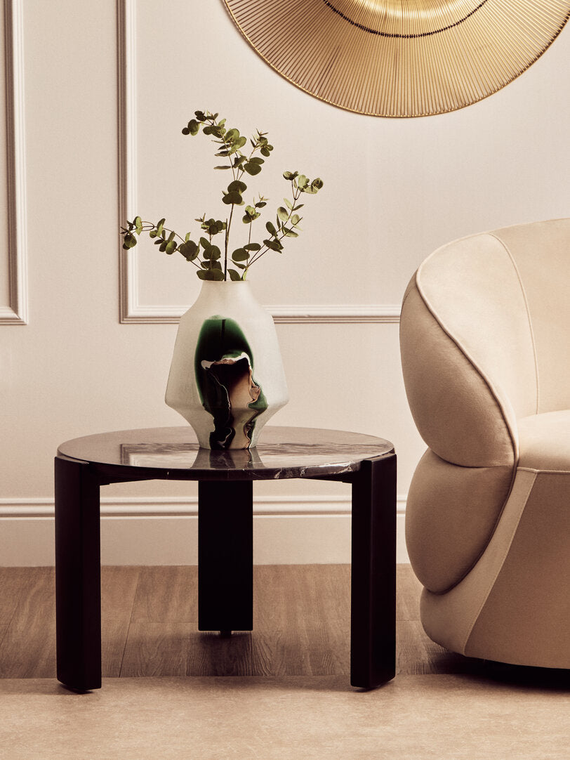Palisades Coffee Table - Small - Black Marble