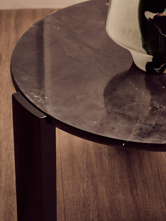 Palisades Coffee Table - Small - Black Marble