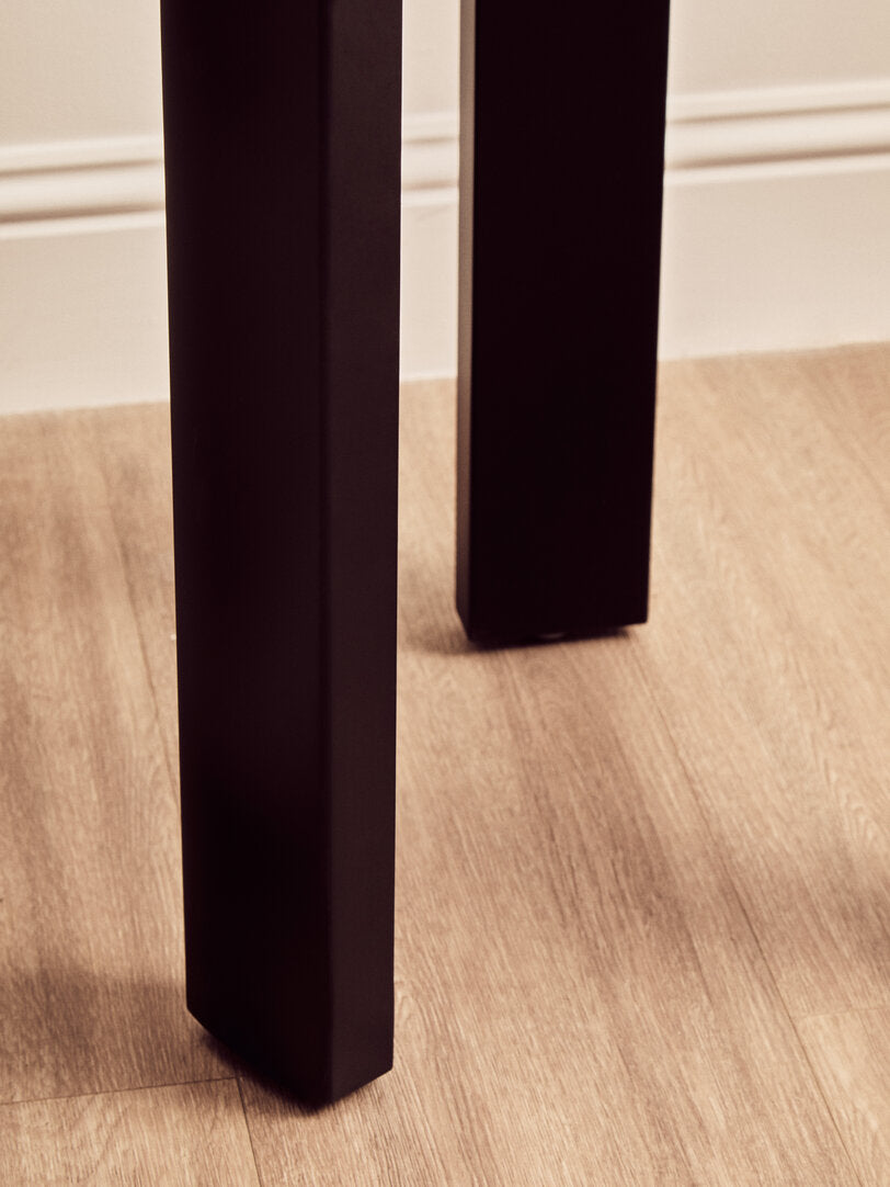 Palisades Side Table - Cream Marble