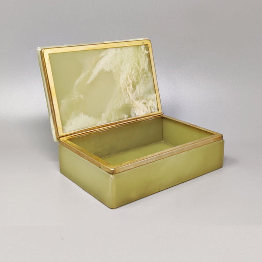 Italian Green Onyx Box